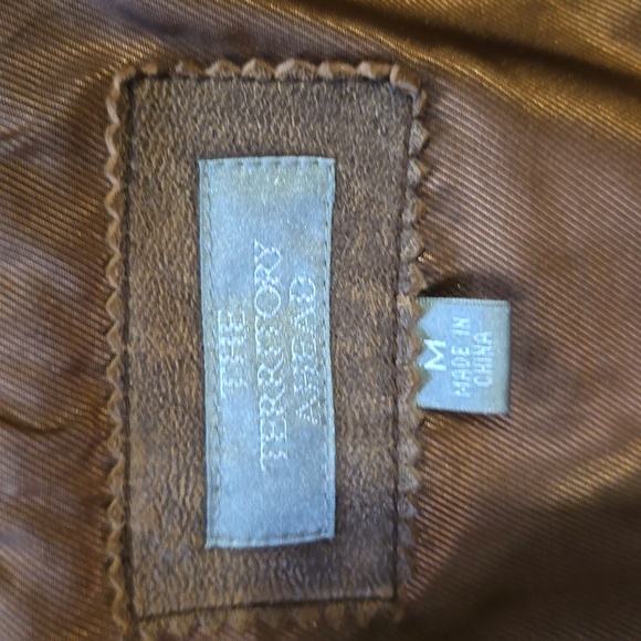 COPY - The Territory Ahead distressed brown leather jacket - Picture 2 of 13
